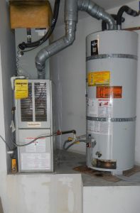 Water Damage from water heater - La Mesa CA - Gold Coast Flood Restorations