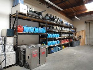 Drying equipment rental San Diego CA - Gold Coast Flood Restorations