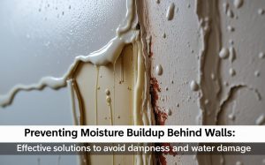 Preventing Moisture Buildup Behind Walls: Effective Solutions to Avoid Dampness and Water Damage