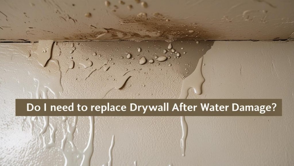 Drywall After Water Damage