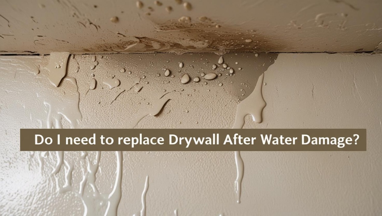 Do I Need to Replace Drywall After Water Damage? Signs, Repair & Replacement Guide