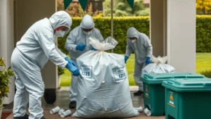 safe disposal of mold debris after professional mold removal in Santee CA