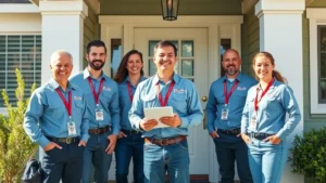 welcoming certified mold remediation team at Santee CA home - professionalism and reliability