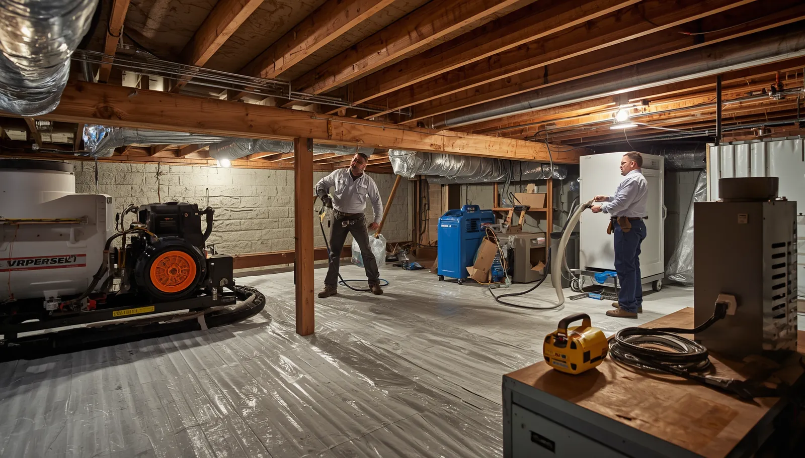 Crawl Space - gold coast flood - San Diego