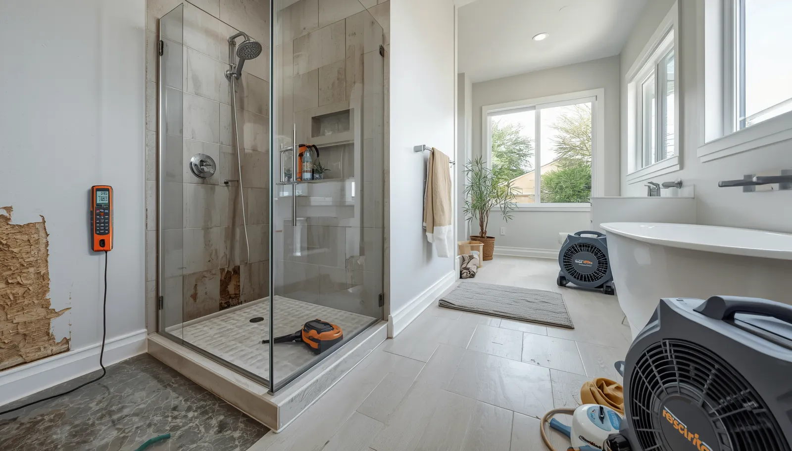Shower - gold coast flood - San Diego